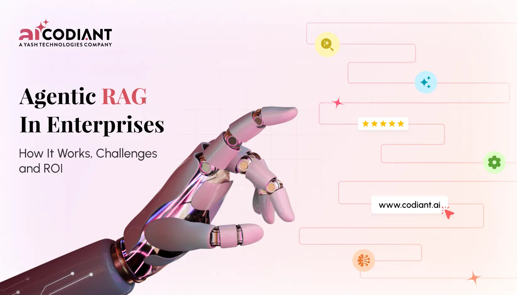 Implementing Agentic RAG in Enterprises: Architecture, Challenges & ROI