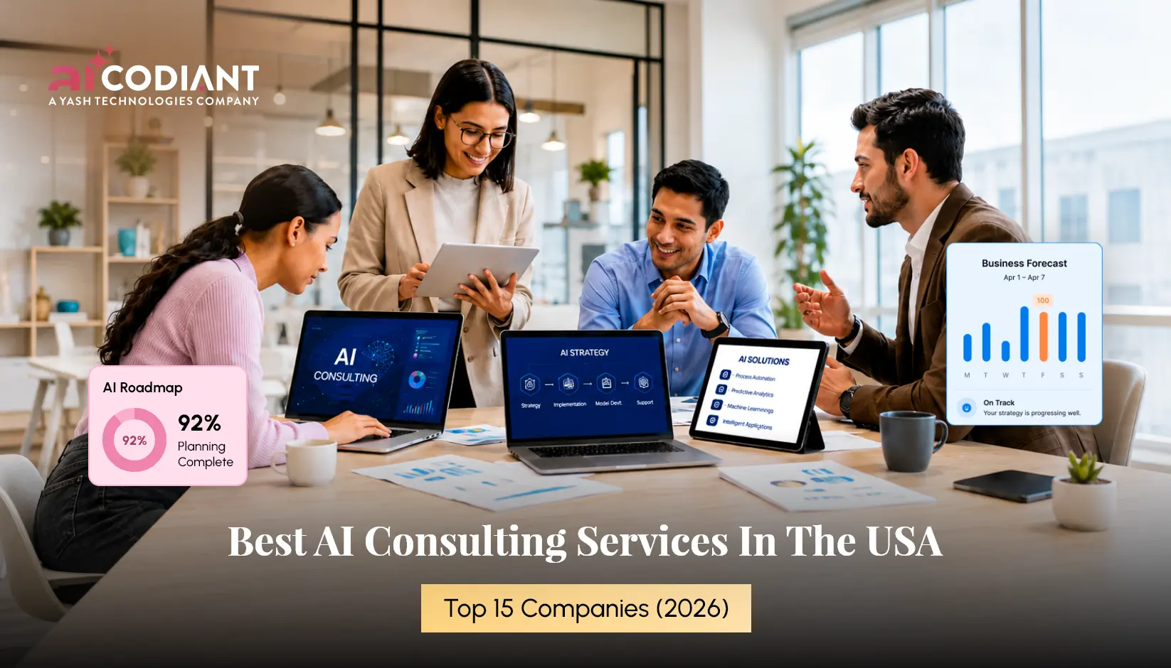 Top 15 AI Consulting Companies in the USA for 2026