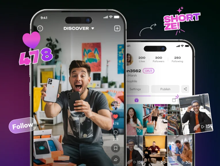 Shortze: A Short-Video Social & Creator Engagement Platform